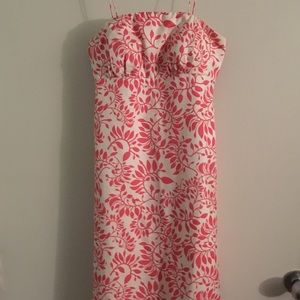 Vineyard Vines pink patterned dress